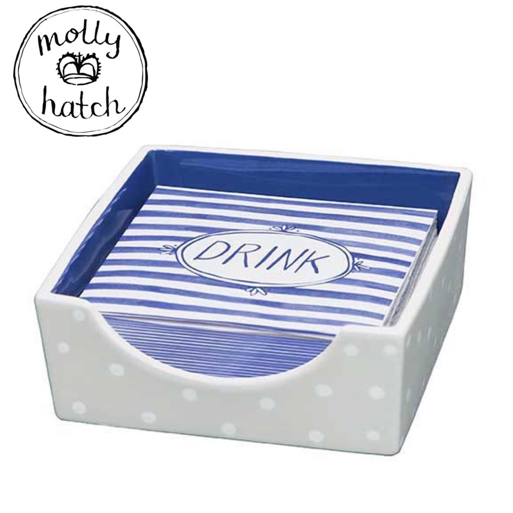 Molly Hatch Beverage Napkin Caddy